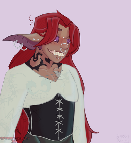 Shaded half body (2024)