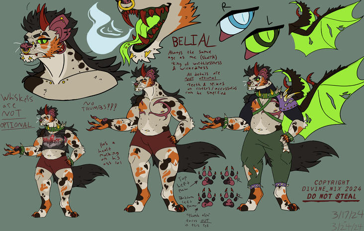 Full reference sheet (2024)